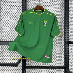 1998 Brazil Goalkeeper Retro Kit Vintage Shirt