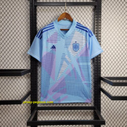 2024 Argentine Goalkeeper Blue Kit Football