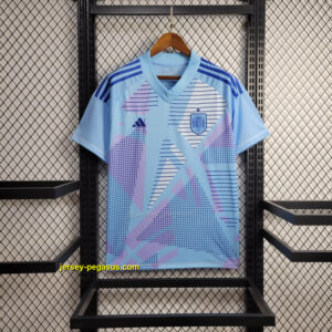 2024 Argentine Goalkeeper Blue Kit Football