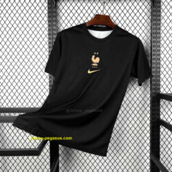 2026 France Goalkeeper Black T-Shirt
