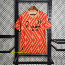 AC Milan Goalkeeper Orange Soccer Jersey