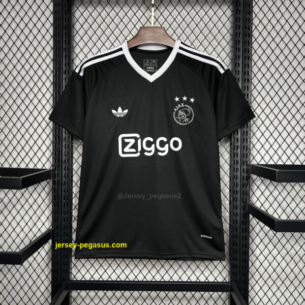 Ajax Black GoalKeeper Kit Soccer Uniforms Soccer Ajax Black GoalKeeper Kit Soccer Uniforms Soccer