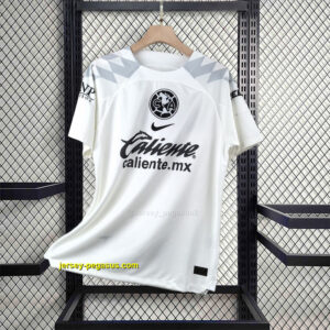 America Goalkeeper White Kit Soccer Uniform
