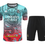 Real Madrid Dragon Training Kits(Top+Shorts) Football Replicas