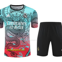 Real Madrid Dragon Training Kits(Top+Shorts) Football Replicas