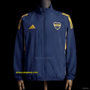 2026 Boca Juniors Black Jacket Windbreaker