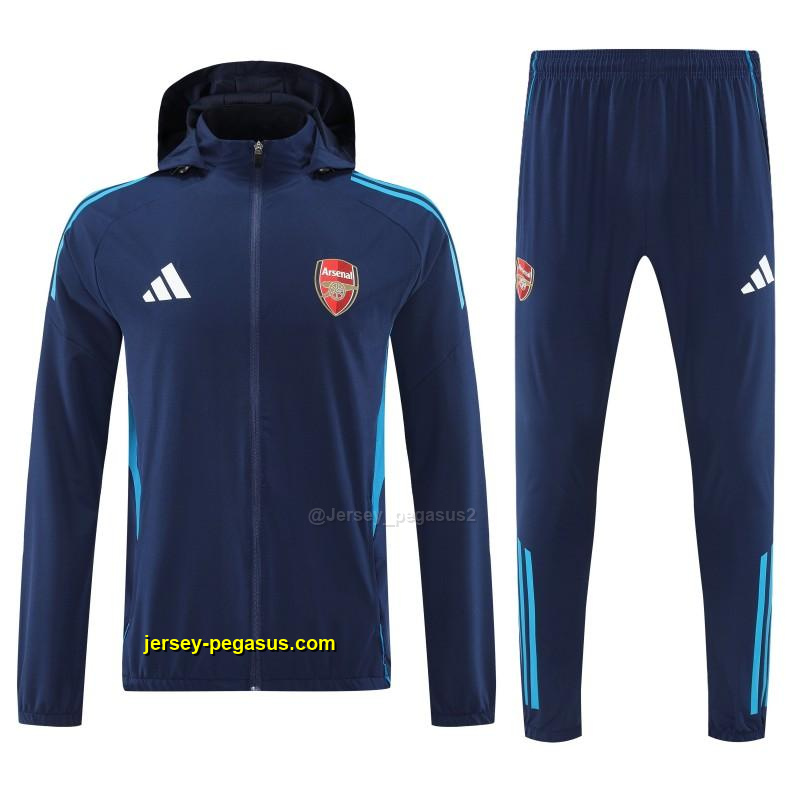 Arsenal Navy Blue Full zipper Jacket Tracksuit+ long pants Arsenal Navy Blue Full zipper Jacket Tracksuit+ long pants