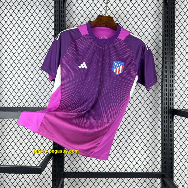 Atletico Madrid Pink Goalkeeper Shirt Soccer Apparels Atletico Madrid Pink Goalkeeper Shirt Soccer Apparels