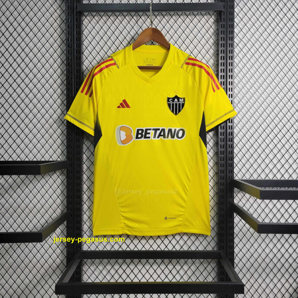 Atletico Mineiro Goalkeeper Yellow Soccer Jerseys
