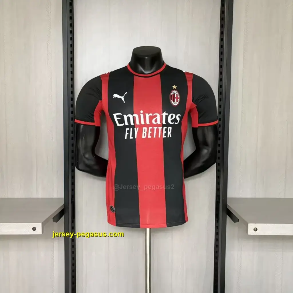2026-27 Player Version AC Milan Home Jersey S–XXXXL