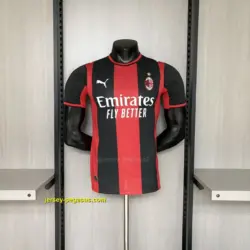 2026-27 Player Version AC Milan Home Jersey S–XXXXL