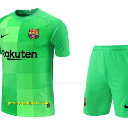 Barcelona green goalkeeper