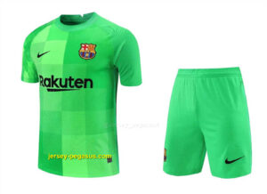 Barcelona green goalkeeper