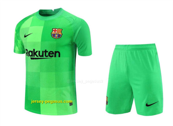 Barcelona green goalkeeper