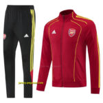 Arsenal Red Full Zipper Jacket +Long Pants