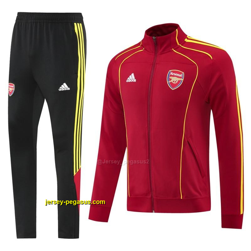 Arsenal Red Full Zipper Jacket +Long Pants Arsenal Red Full Zipper Jacket +Long Pants