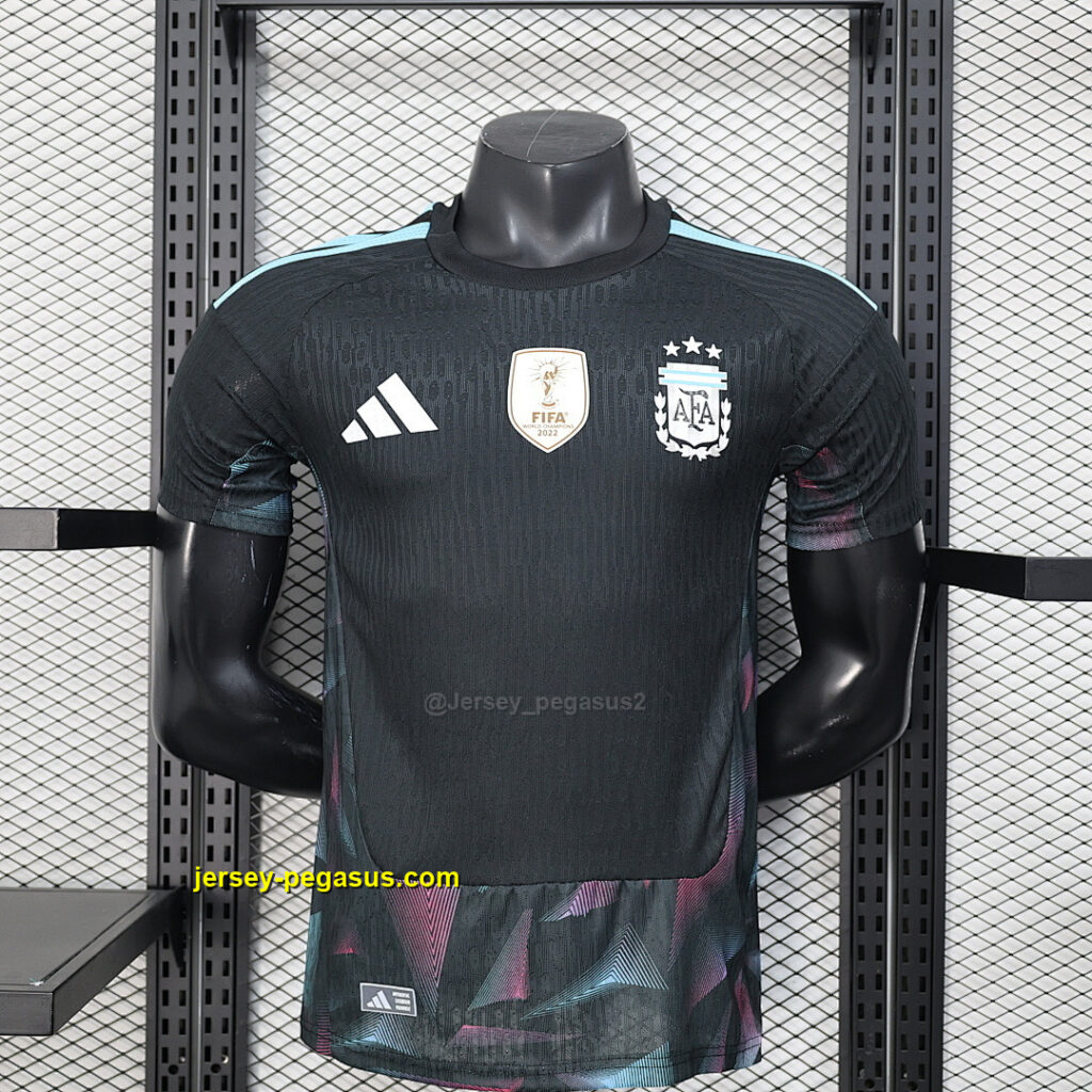 2026 Argentina Home Goalkeeper Black Kit Player Version Shirt