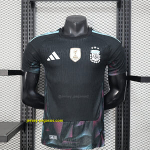 2026 Argentina Home Goalkeeper Black Kit Player Version Shirt