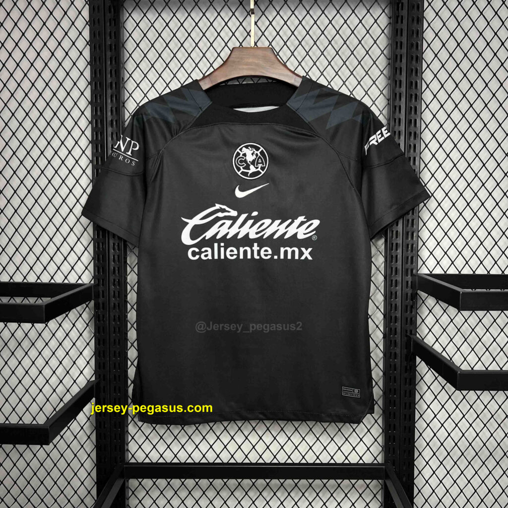 Club América Goalkeeper Kit Black Shirt Soccer Jerseys