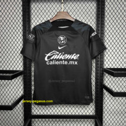 Club América Goalkeeper Kit Black Shirt Soccer Jerseys