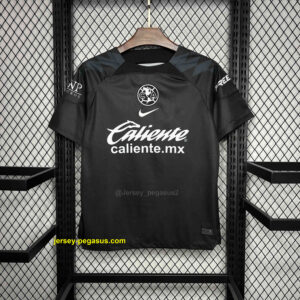 Club América Goalkeeper Kit Black Shirt Soccer Jerseys