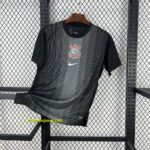 Corinthians Goalkeeper Black Shirt Soccer Apparels