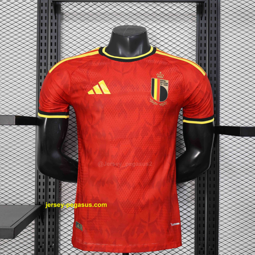 2026 Belgium Home Kit World Cup 2026 Player Version Shirt AAAA Jersey Wholesale