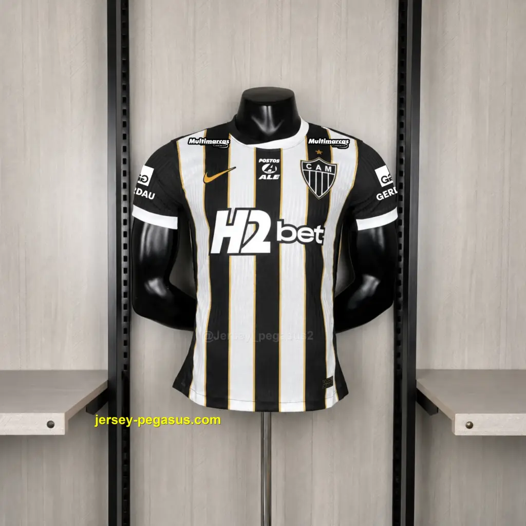 2026-27 Player Version Atlético Mineiro Home All Sponsors Jersey S–XXXXL
