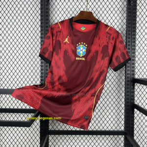 2026 Brazil Goalkeeper Red World Cup 2026 Kit Soccer T-Shirt