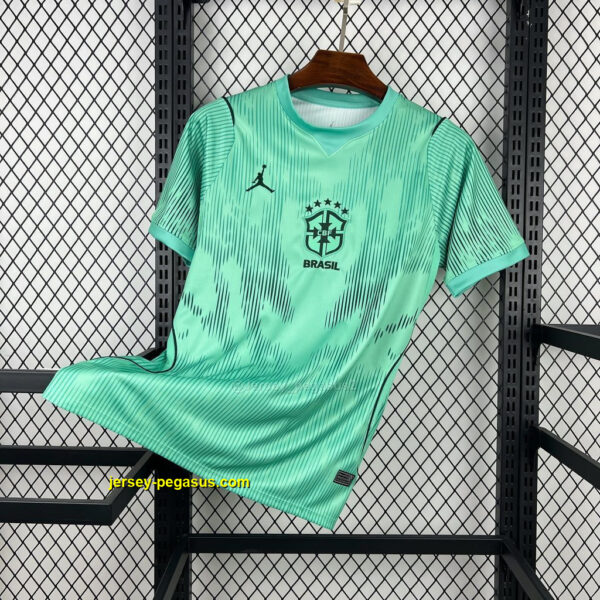 2026 Brazil Green Goalkeeper Kit World Cup 2026 Football T-Shirt