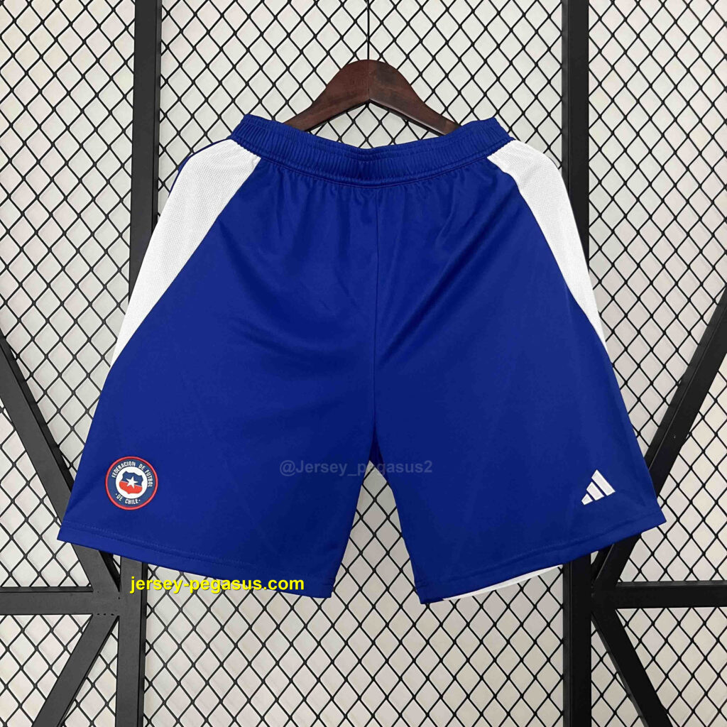 2024 Chile Home Shorts Football Uniform