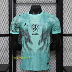 2026 Brazil Green Goalkeeper Wolrd Cup 2026 Kit Player Version Football AAAAJers