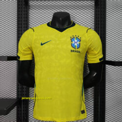 2026 Brazil Home Kit World Cup 2026 Player Version Football T-Shirt