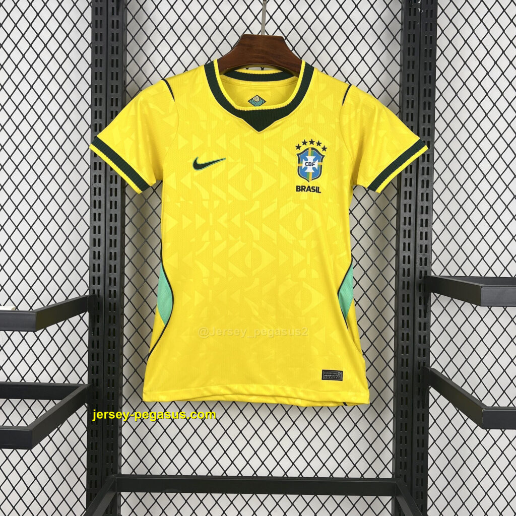 2026 Brazil Home Shirt World Cup 2026 Lady Soccer Apparels