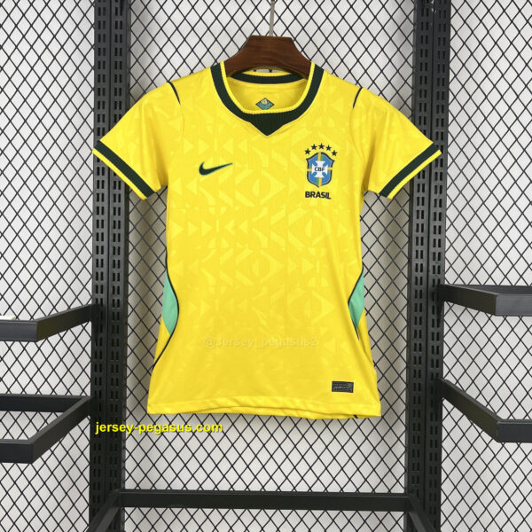 2026 Brazil Home Shirt World Cup 2026 Lady Soccer Apparels 2026 Brazil Home Shirt World Cup 2026 Lady Soccer Apparels