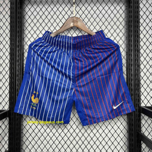 2024 France Away Shorts UEFA Euro 2024 Football Uniform