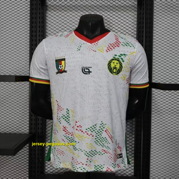 2026 Cameroon Away Kit World Cup 2026 Player Version Soccer T-Shirt