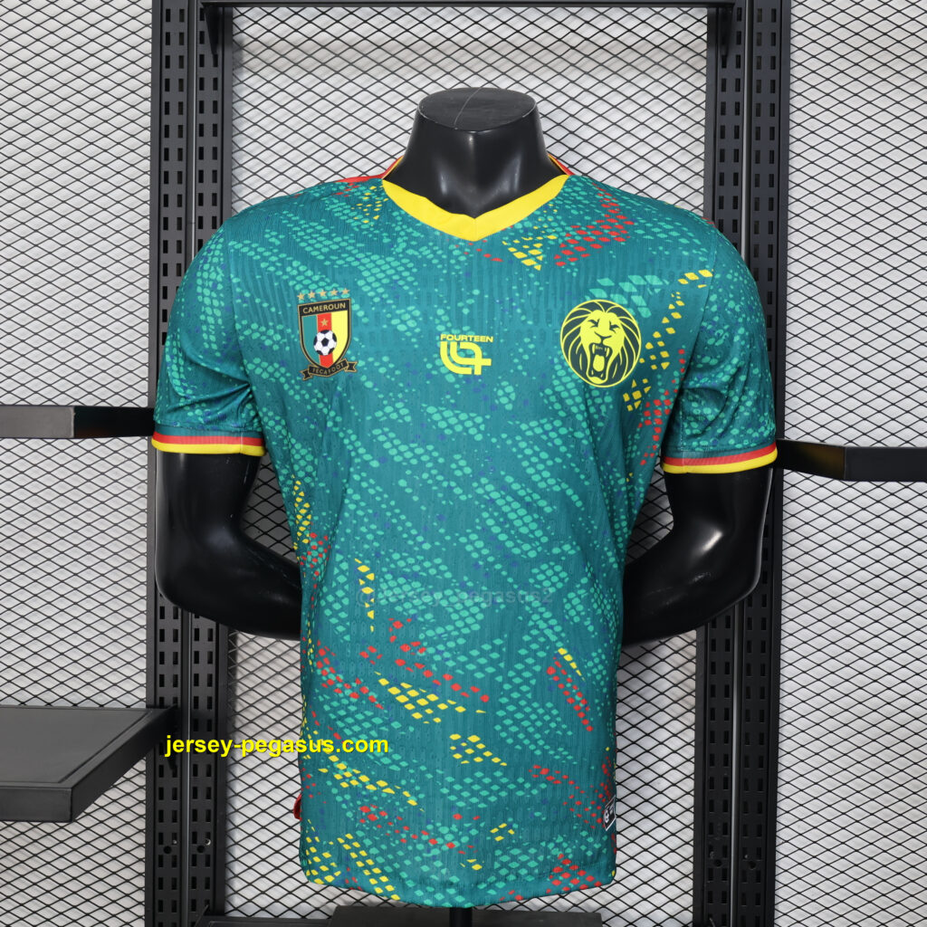 2026 Cameroon Home Kit World Cup 2026 Player Version Soccer T-Shirt