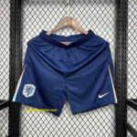 2024 Netherlands Away Shorts UEFA Euro 2024 Football Uniform