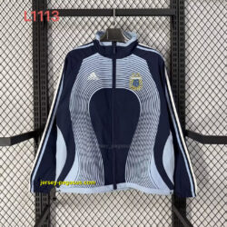 2006 Argentina Retro Windbreaker Navy Jackets