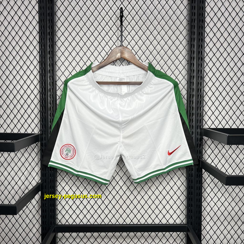 2024 Nigeria Home Shorts Football Trousers Soccer