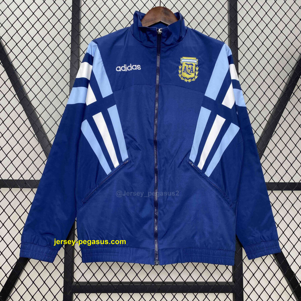 2024 Argentina Blue Windbreaker Jacket