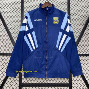 2024 Argentina Blue Windbreaker Jacket