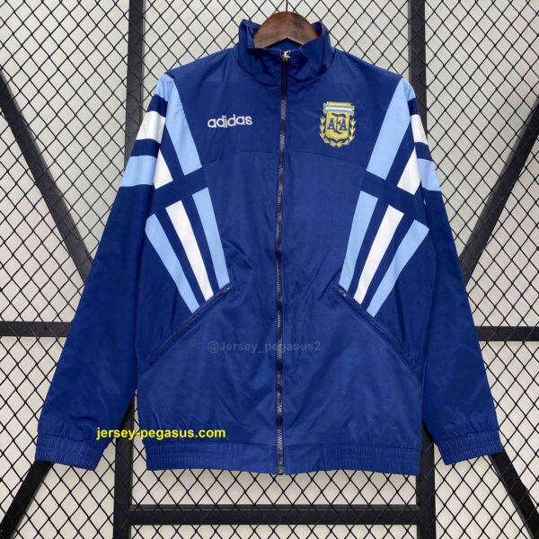 2024 Argentina Blue Windbreaker Jacket