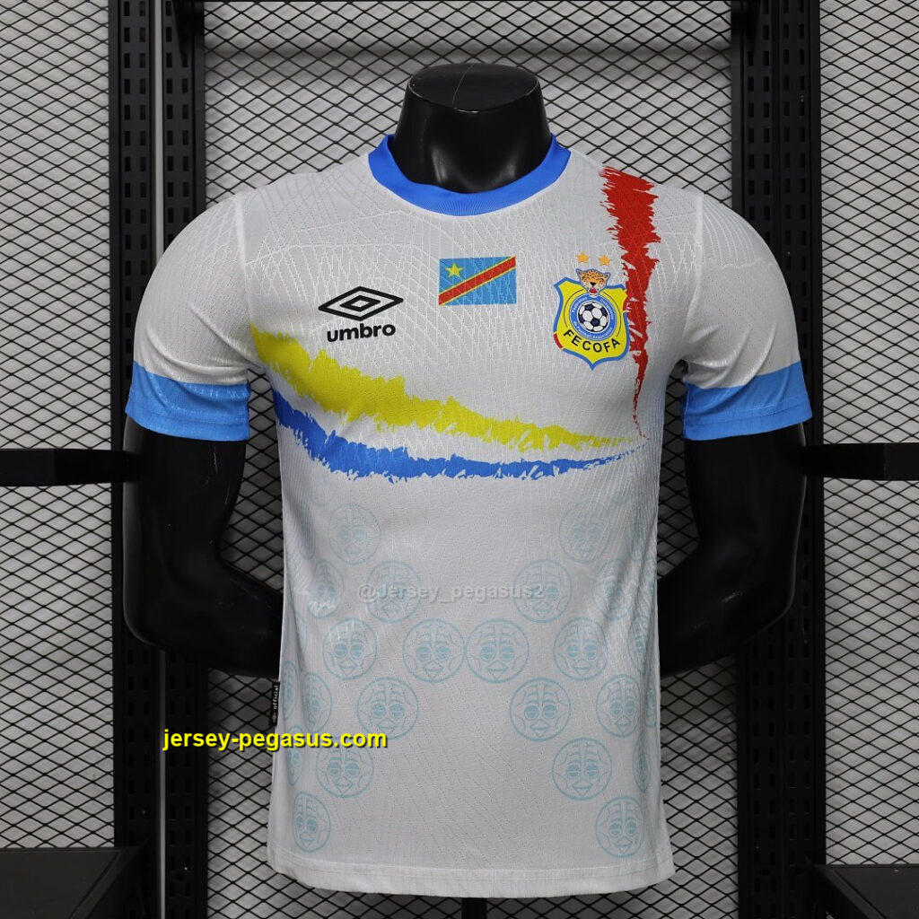2026 Congo Away Wolrd Cup 2026 Kit Player Version Football T-Shirt