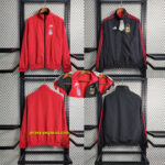 2024 Argentina Red and Black Reversible Windbreaker Double-Sides Jacket Supllier