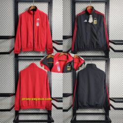 2024 Argentina Red and Black Reversible Windbreaker Double-Sides Jacket Supllier