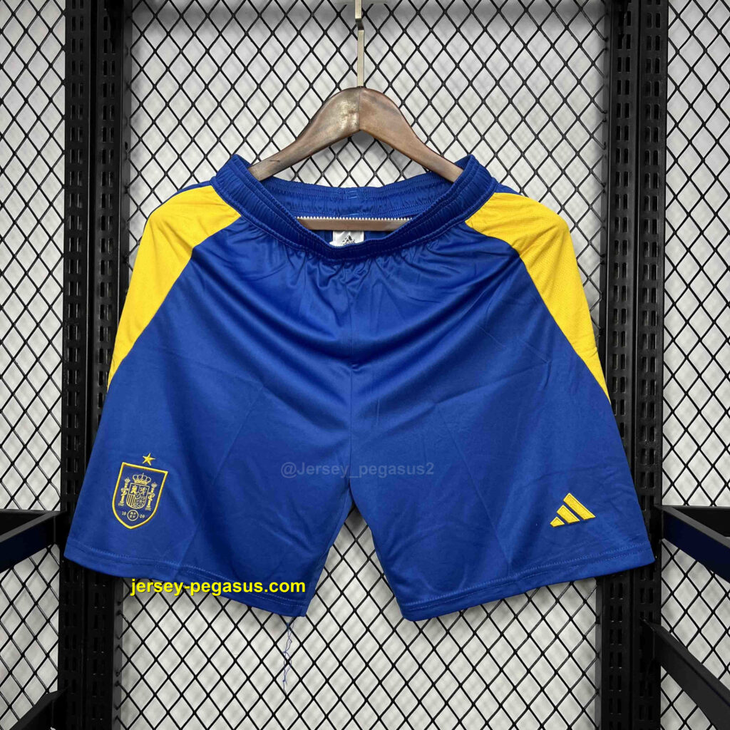 2024 Spain Home Shorts UEFA Euro 2024 Football Uniform