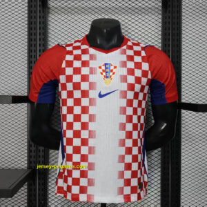 2026 Croatia Home Kit World Cup 2026 Player Version Football T-Shirt