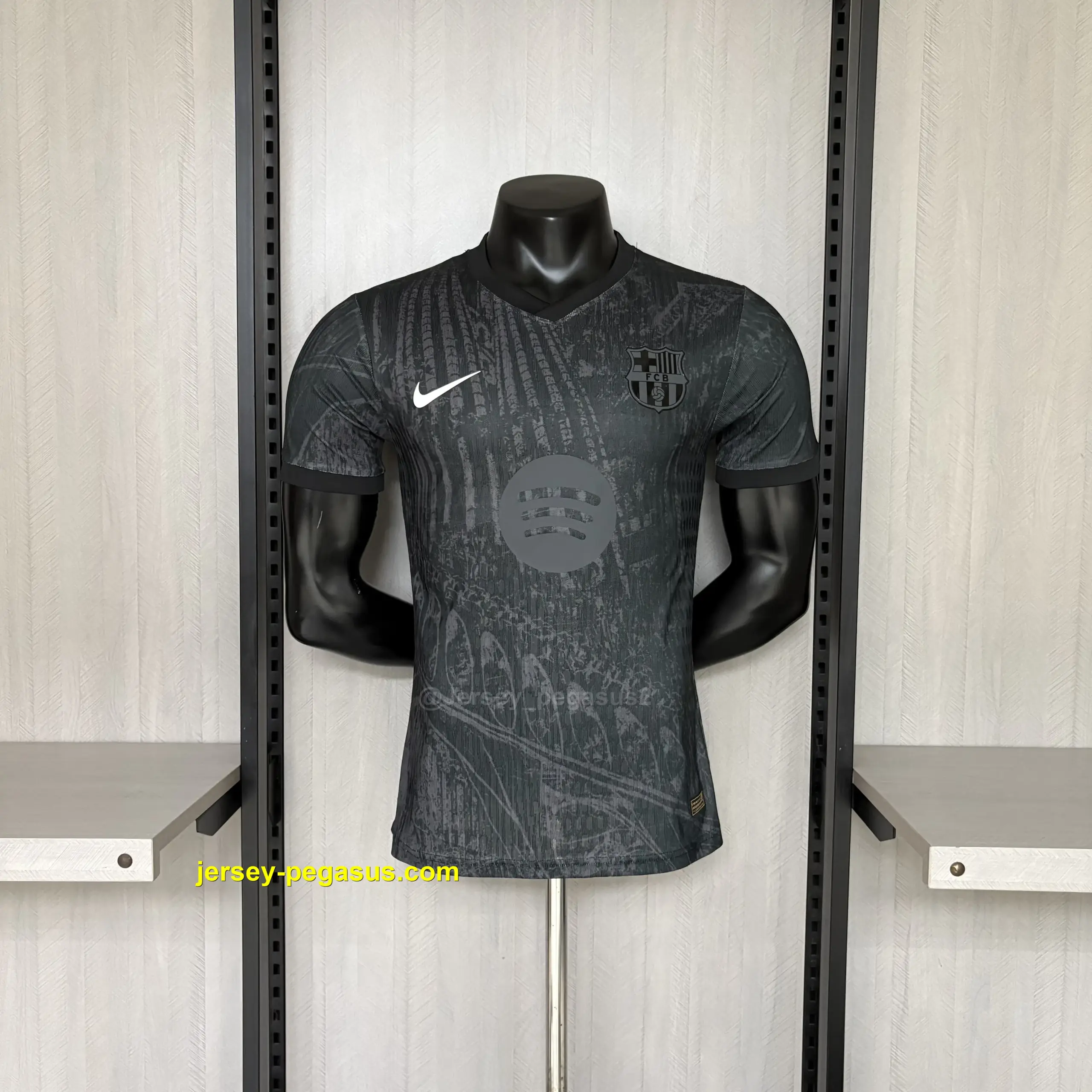 2026-27 Player Version Barcelona Black Jersey 2026-27 Player Version Barcelona Black Jersey